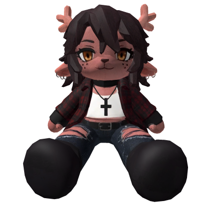 Dess holiday plushie cute (Deltarune)