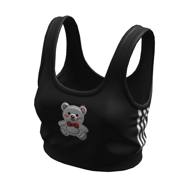 Cute Bear Cropped Tank[SUSIE]