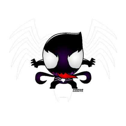 venom chibi Roblox decal