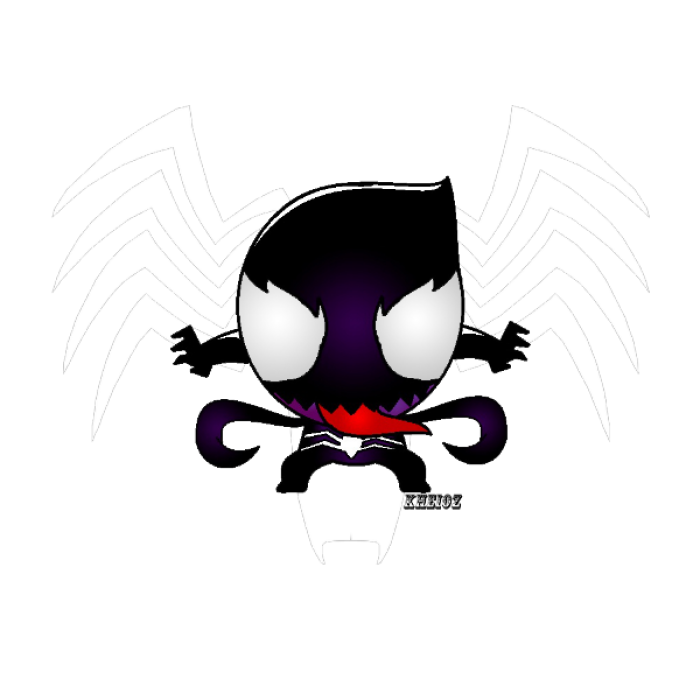 venom chibi Roblox decal