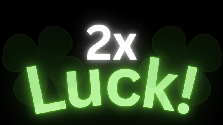 🍀 2x Luck - Weekend