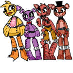 #### Nights at Freddy's Gang and Crew