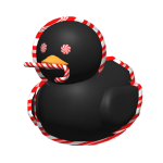 Candy Cane Duck