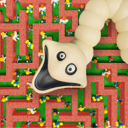 Survive 100 Days in Worm Maze icon