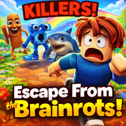 🧠 (NEW) Escape From the Brainrots!