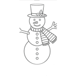 Squad of snowman