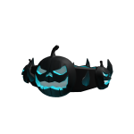 Blue Cursed Pumpkin Thorn Crown