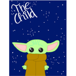 Mandolorian baby yoda
