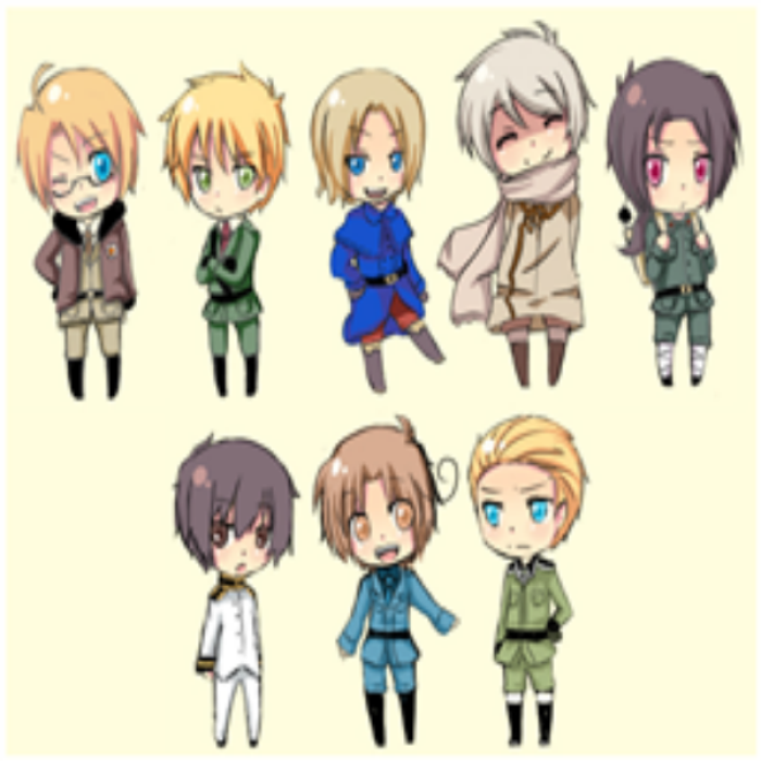 Chibis Hetalia Roblox decal