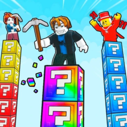 Mine a Lucky Block