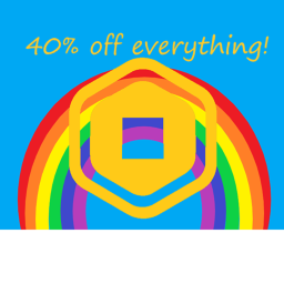 40% off everything!
