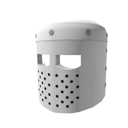 Classic Styled Light Knight Helmet (PBR) Roblox item