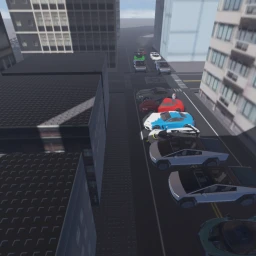 driving simulator city icon