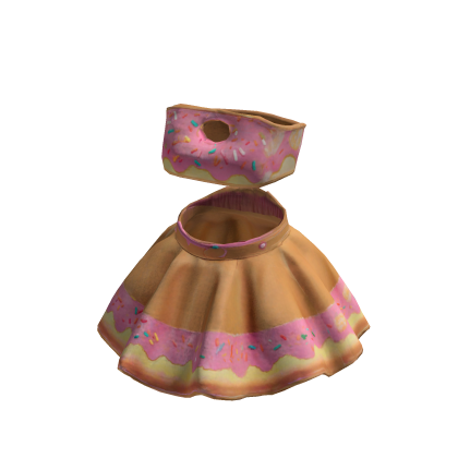 🍩 Frosted Donut Dress [PBR]