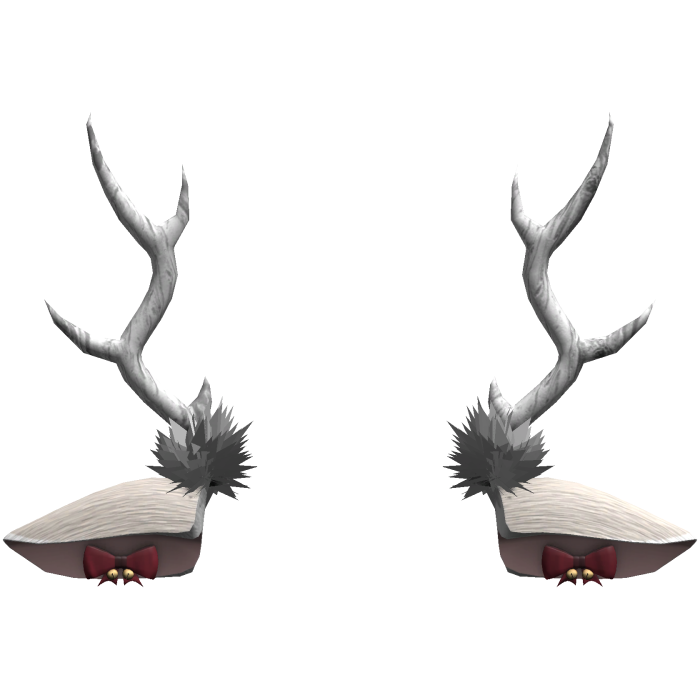 white christmas deer