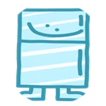 Glass Fridge