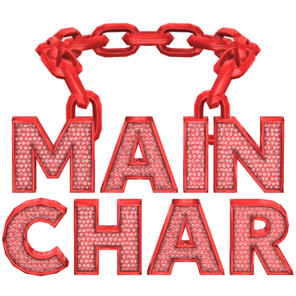 Main Char Red Chain Roblox item