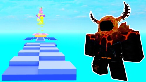 [FIRE DOMINUS] Easy Obby Rainbow