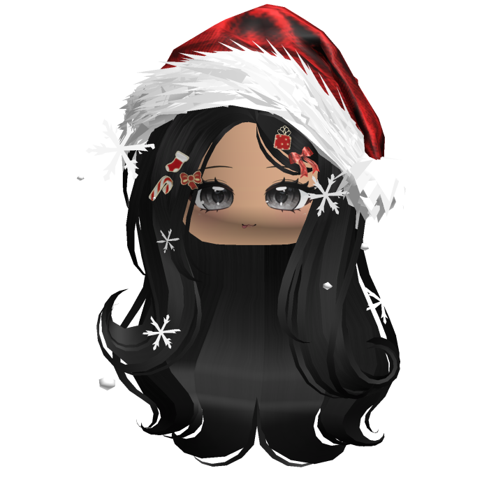 Lush Gentle Swirls w/Santa Hat (Blonde&Pink)