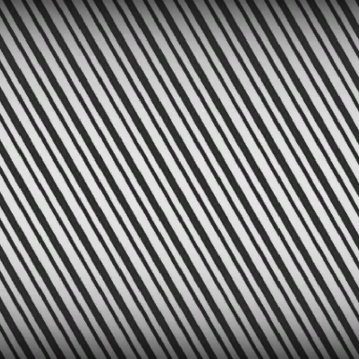 Black winter candy cane