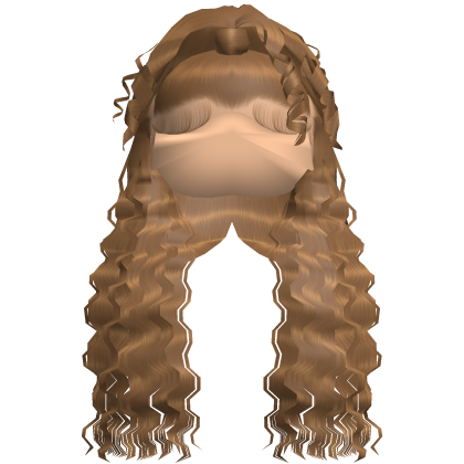 Curly Crimped Beachy Waves (Honey Blonde) Roblox item