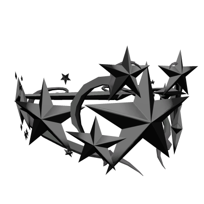 Grey Dazzle Sigil Star Crown Roblox item