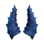 Dark Blue Horns of Power