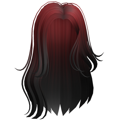 Messy Wavy Hair Red to Black thumbnail