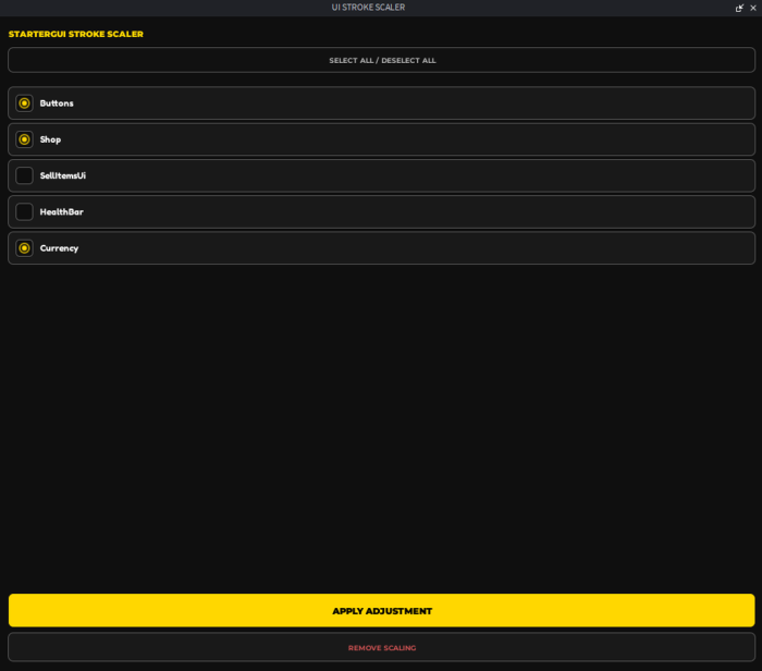 UI STROKE SCALER preview 1