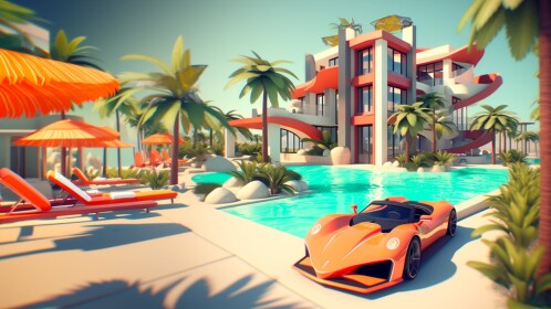🏝️Waterpark Mansion Tycoon🏝️