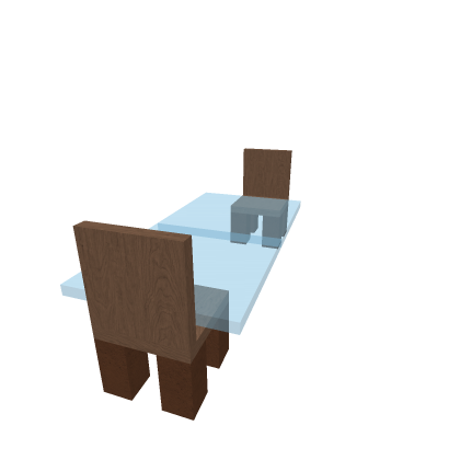 Epic chairs and glass combo