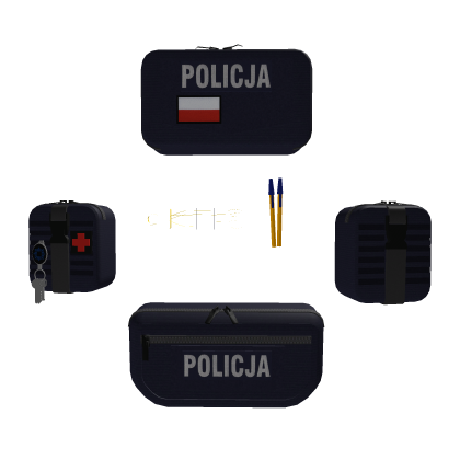 Polish Police Tactical Navy Plate Carrier Addon 3