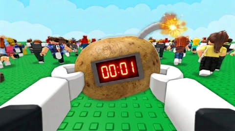 Hot Potato Roblox game thumbnail