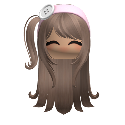 🍀Blush Girl Headband Combo(Milktea&Pink) Roblox item