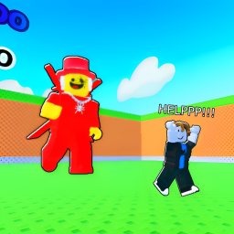 ¡Escapa de Sammy por Minar Lucky blocks! ⛏️