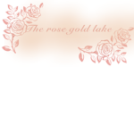 The Rose gold lake