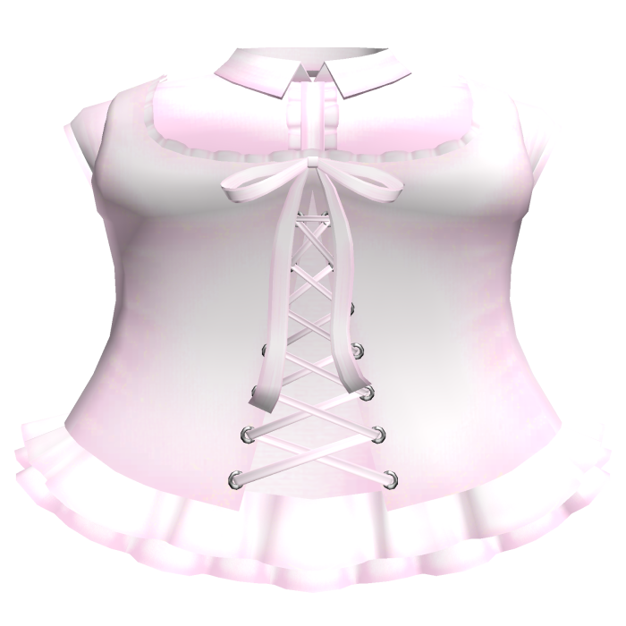♡꒰ gothic pink corset laced dress