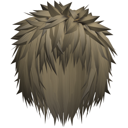 Dark Blonde Messy Anime Spiky Gothic Emo Boy Hair Roblox item