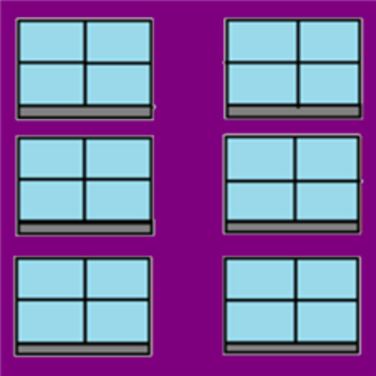 Building Windows Dark Purple Roblox decal