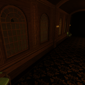 Victorian Hallway Showcase
