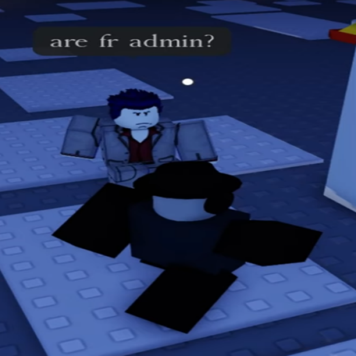 FORSAKEN - "admin?" Roblox decal