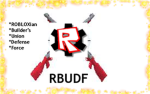 ROBLOXian Builder's Union Defense Force (RBUDF)