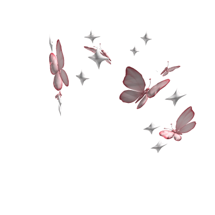 Pink Butterfly and Sparkle Aura