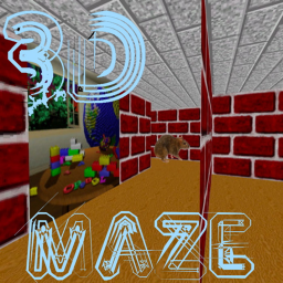 Windows 95 OpenGL 3D Maze