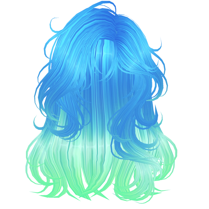 Lucious Elegant Princess Waves Frutiger Aero
