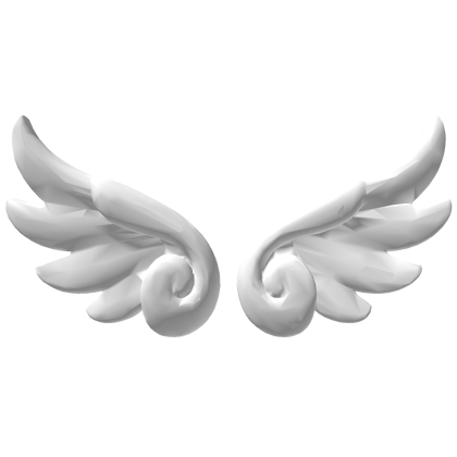 Small White Angel Wings Roblox item