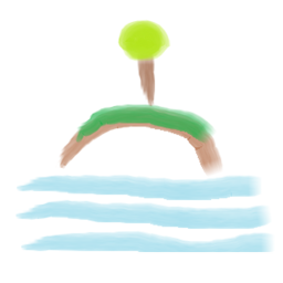 The island