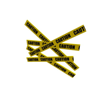 Horror Game Caution Tape