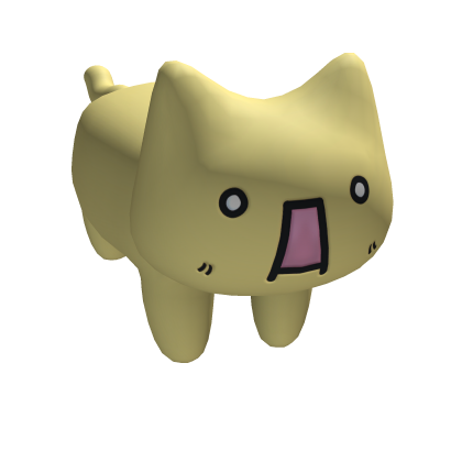 Geko Neko Yellow Cat | Roblox Item - Rolimon's