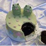 frog cake :))